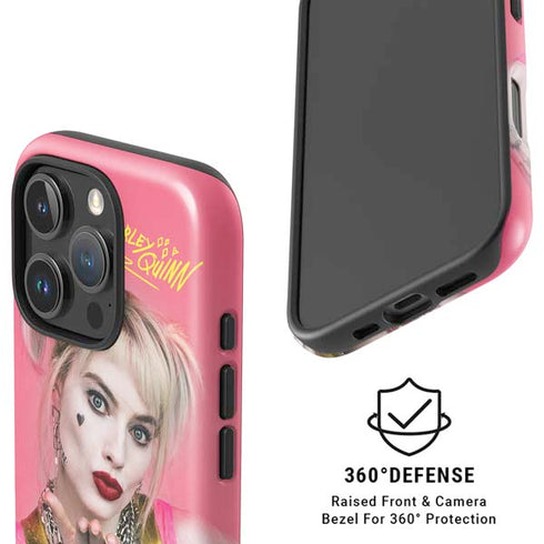 DC Comics Harley Quinn Blowing Kisses iPhone 16 Pro Magsafe Impact Case